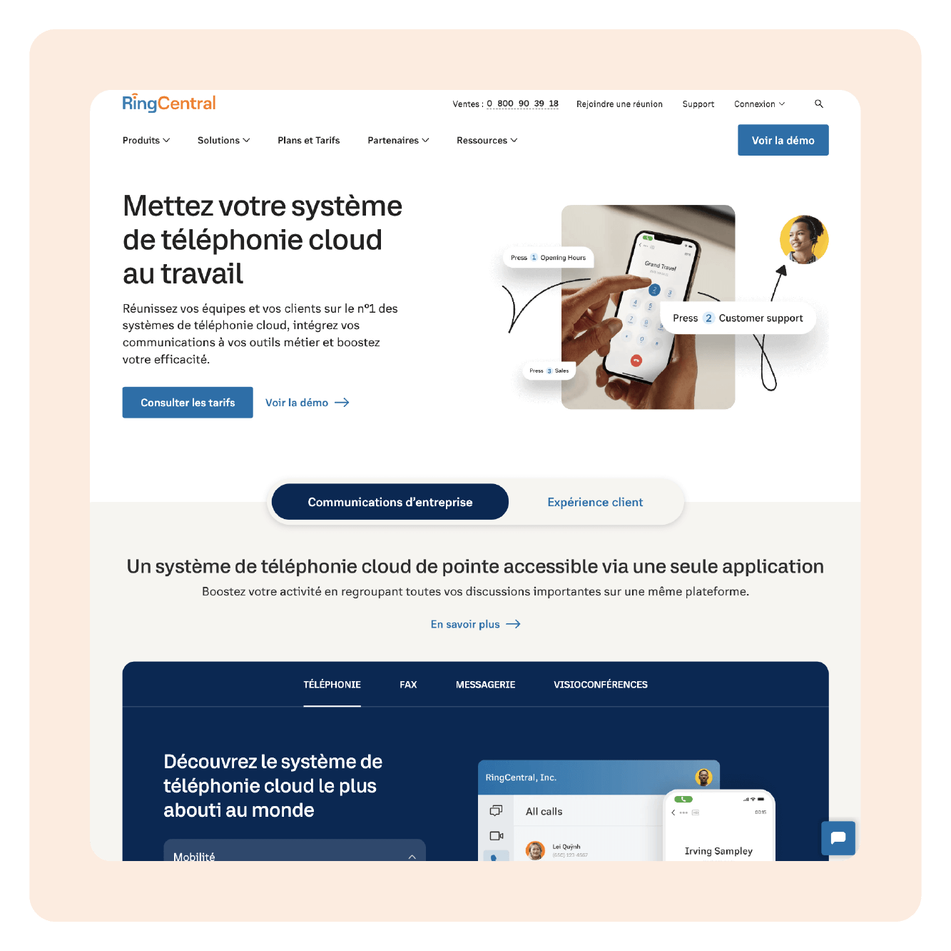 Alternative n° 2 : RingCentral