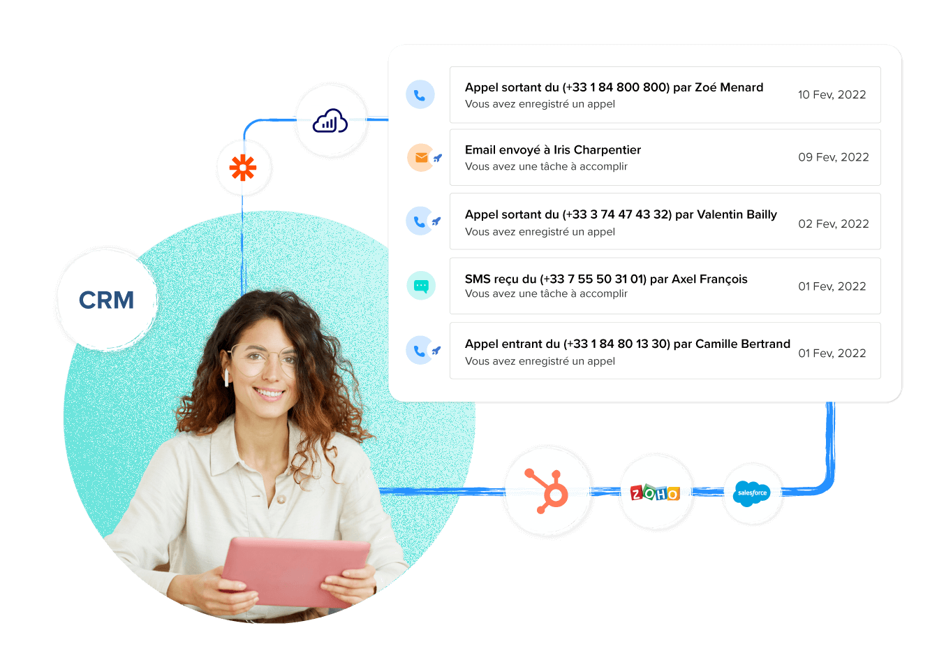 Enrichissez automatiquement vos fiches clients avec vos données d’appels