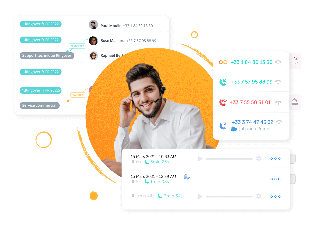 Accédez facilement à l’historique des appels