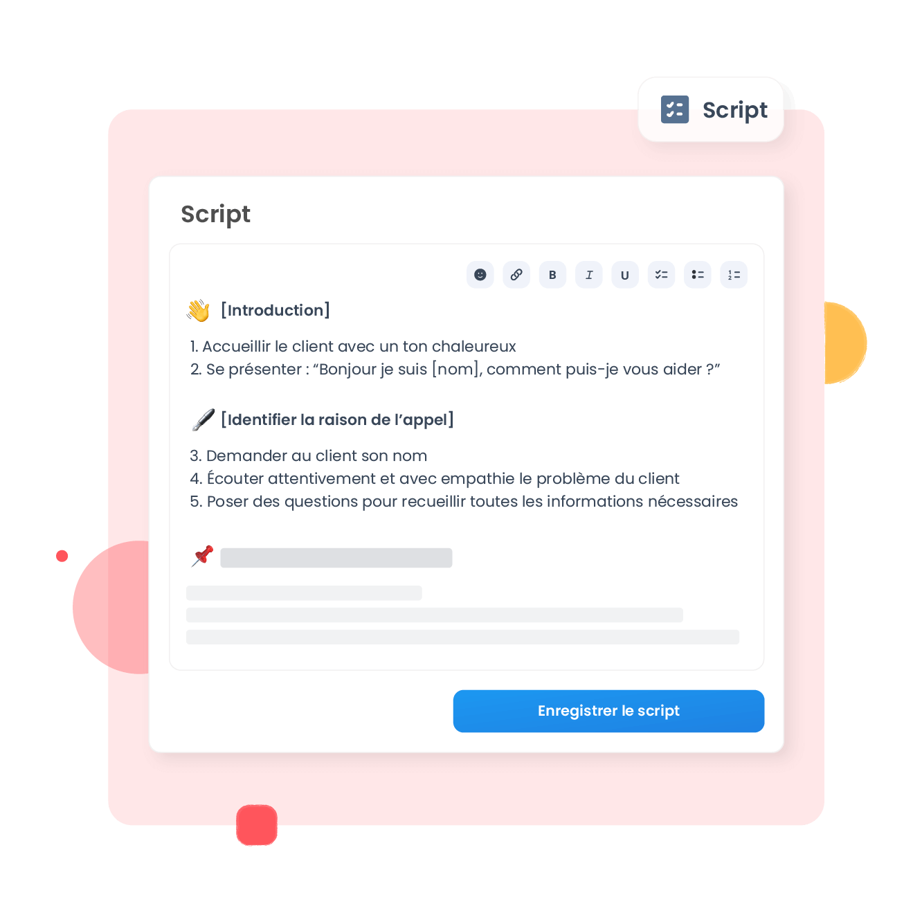 Ayez le bon discours au bon moment