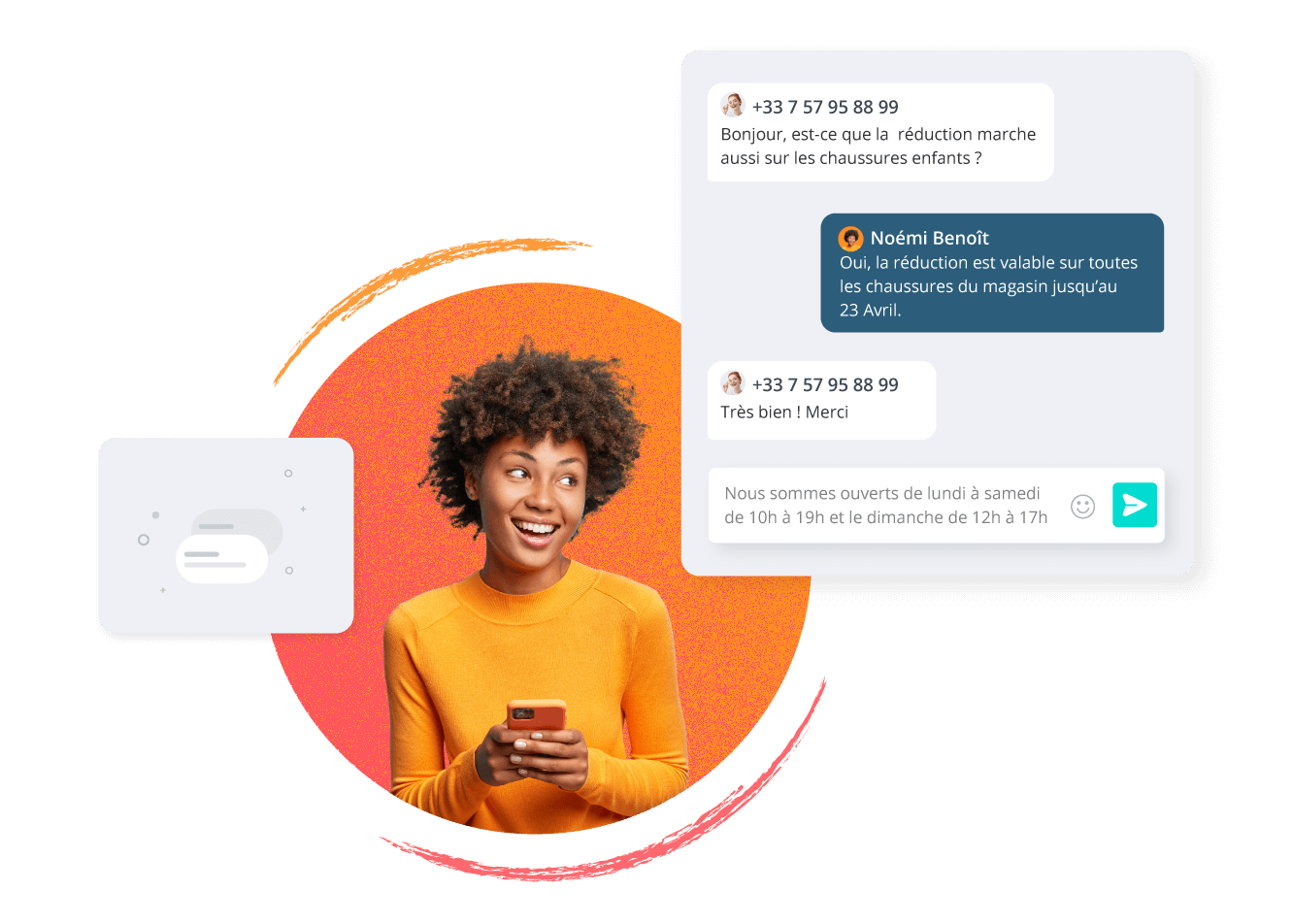 Mettez en place un véritable support client par SMS