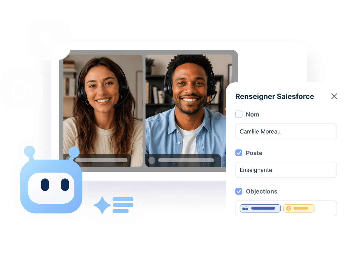 Votre CRM, toujours à jour. Automatiquement.