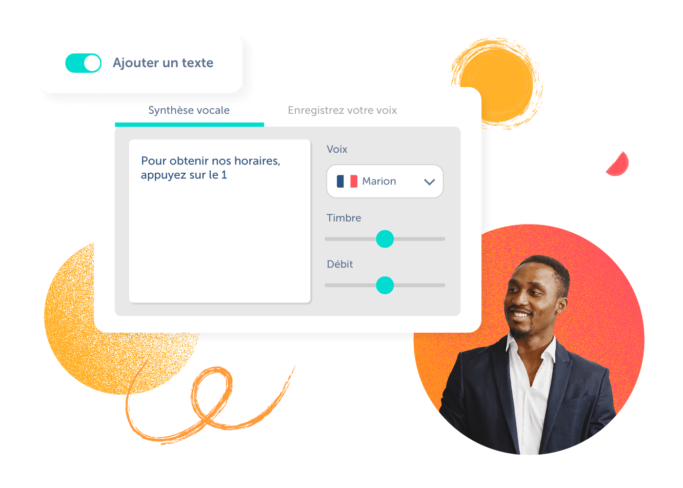 Intégrez des messages vocaux à votre musique d’attente