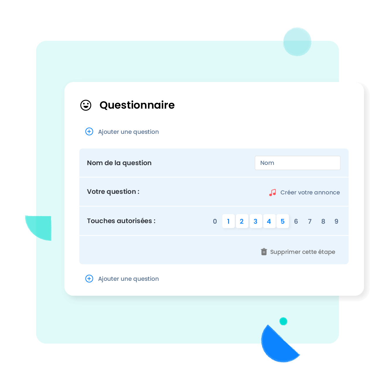 Personnalisez vos sondages en quelques clics