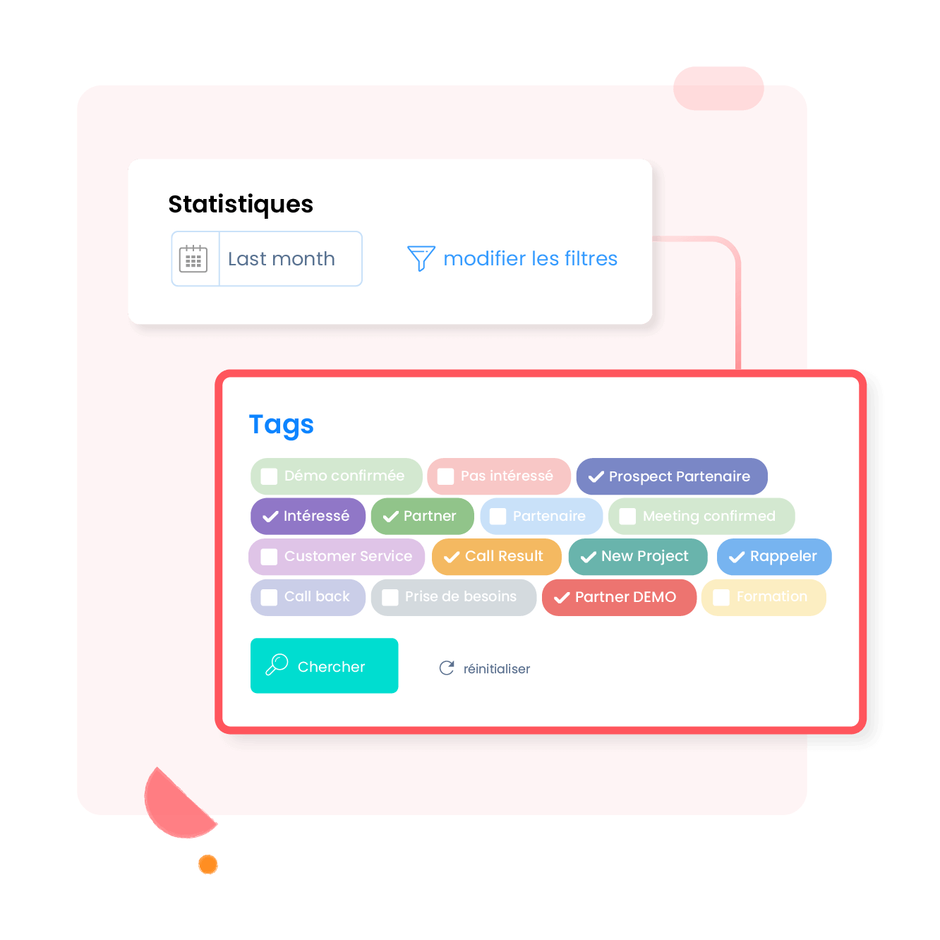 Classez vos appels et visioconférences