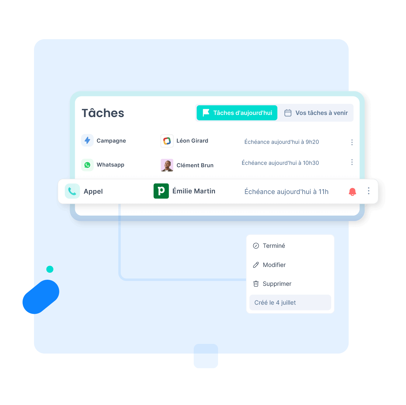 Gagnez du temps grâce à une gestion centralisée de vos tâches