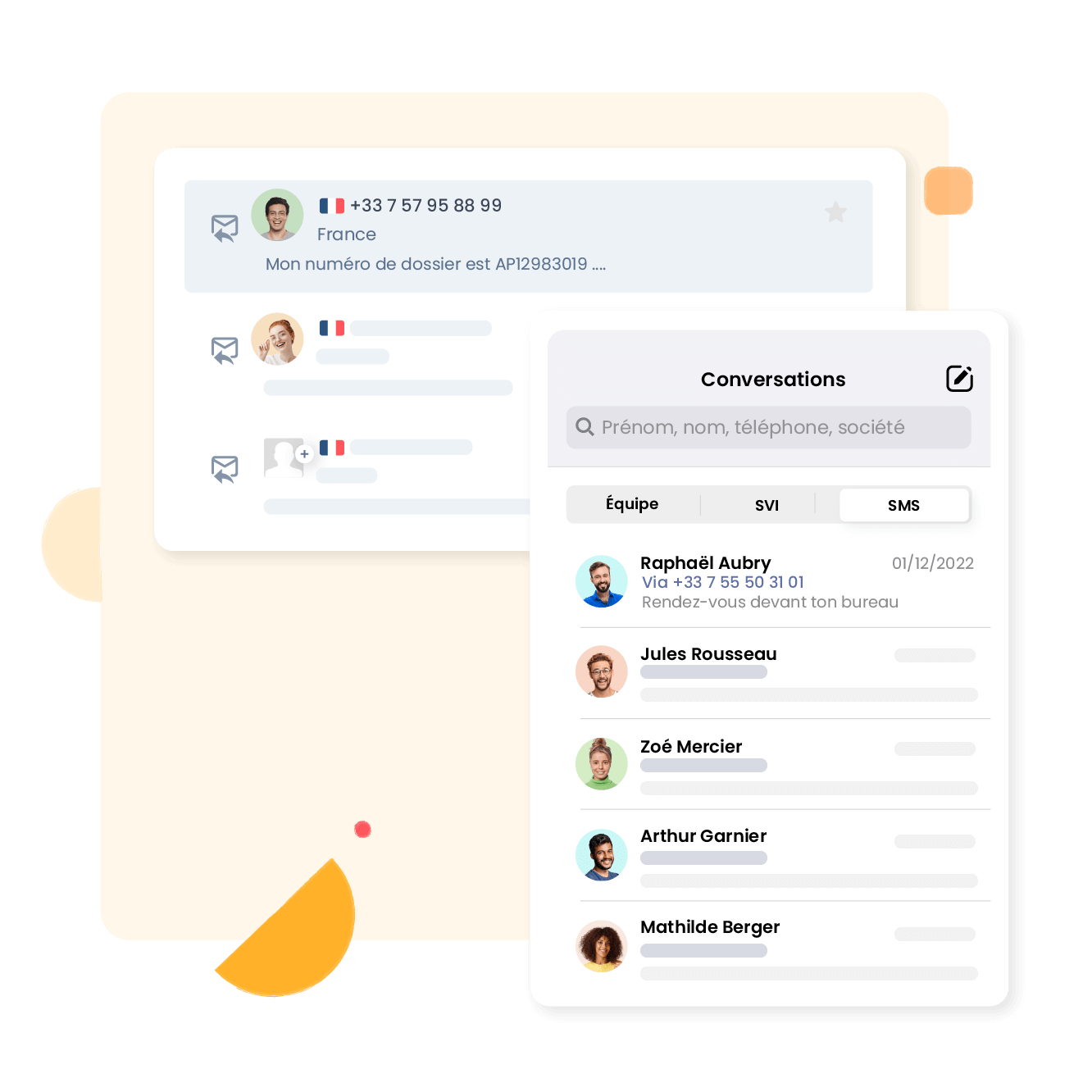 Conservez une trace de vos échanges