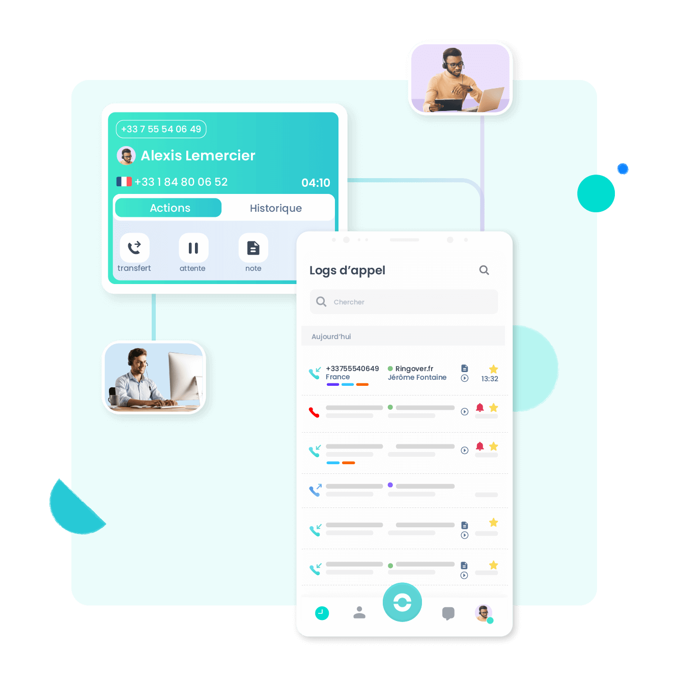 Plus de flexibilité grâce à la VoIP