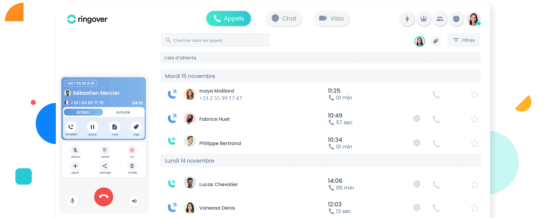 Démarrez votre essai gratuit et passez vos premiers appels en quelques minutes