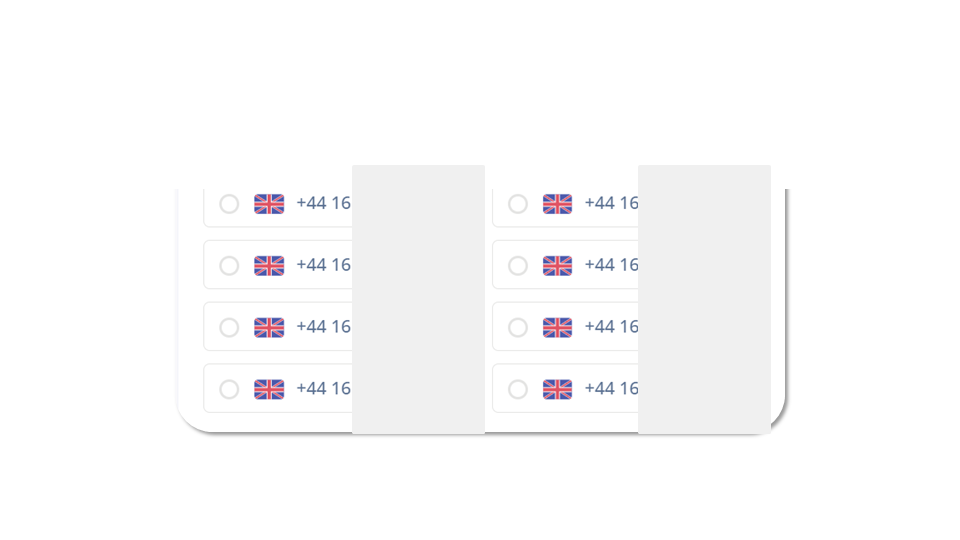 Choisir un numéro