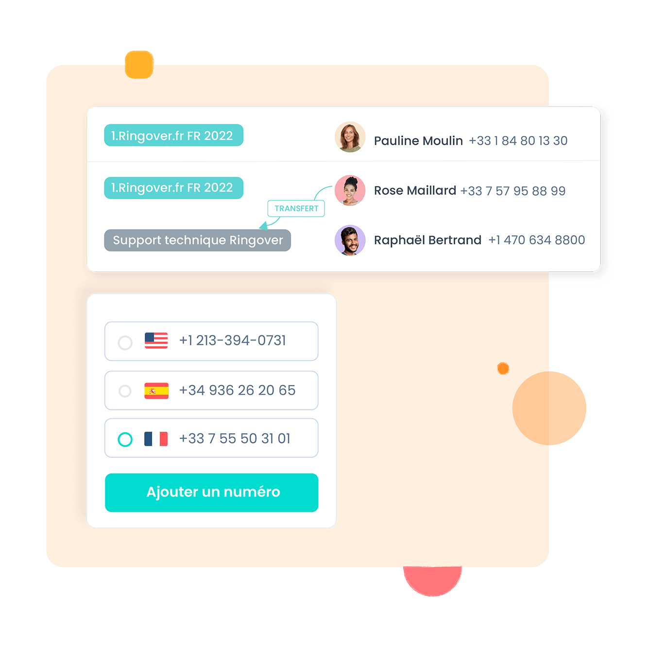 Une interface simple et intuitive