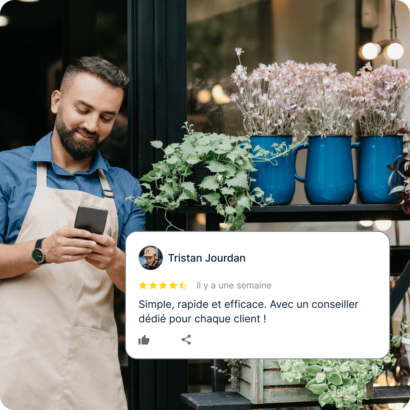 Service client 5 étoiles