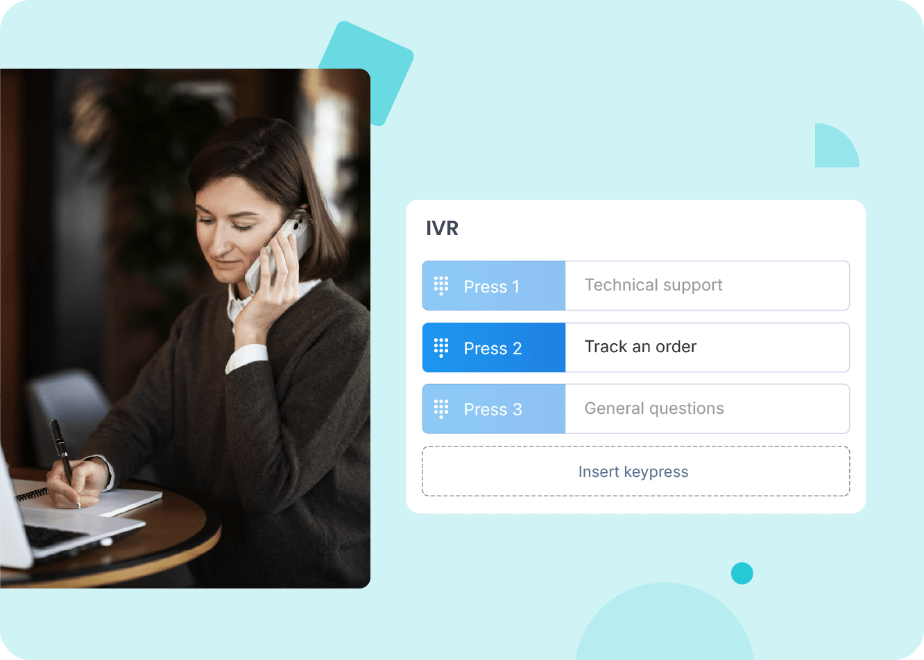 Krijg direct een zakelijk telefoonnummer