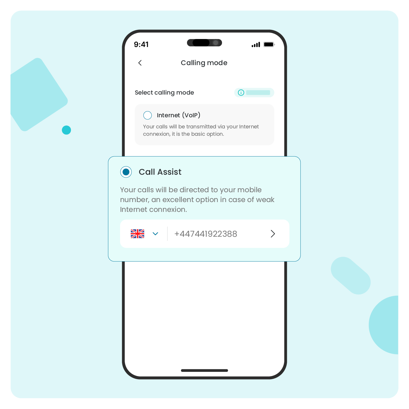 Enjoy high-quality calls wherever you are