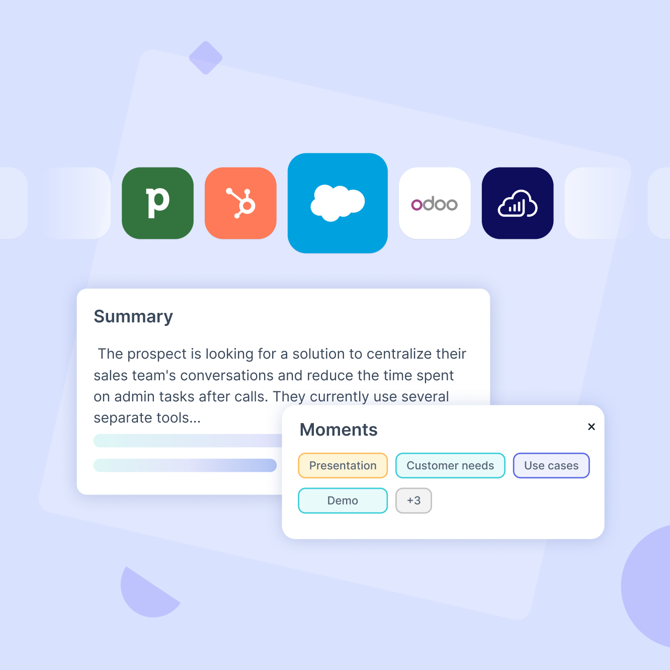 An up-to-date CRM, with no manual entry