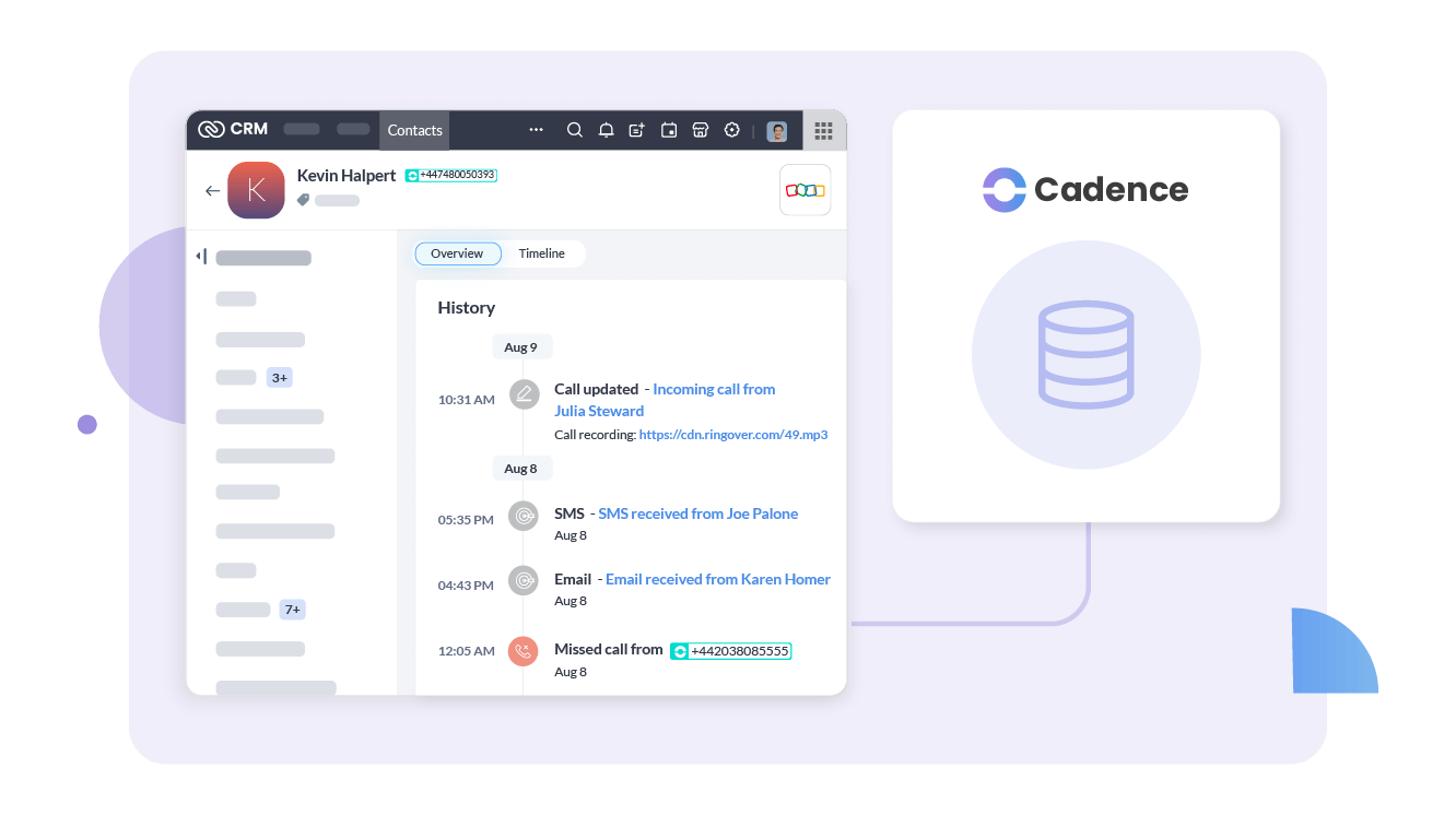 Keep track of your communications