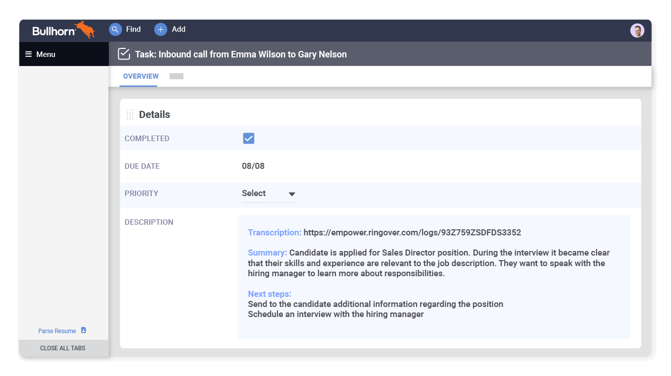 Liberate your recruitment team from manual tasks