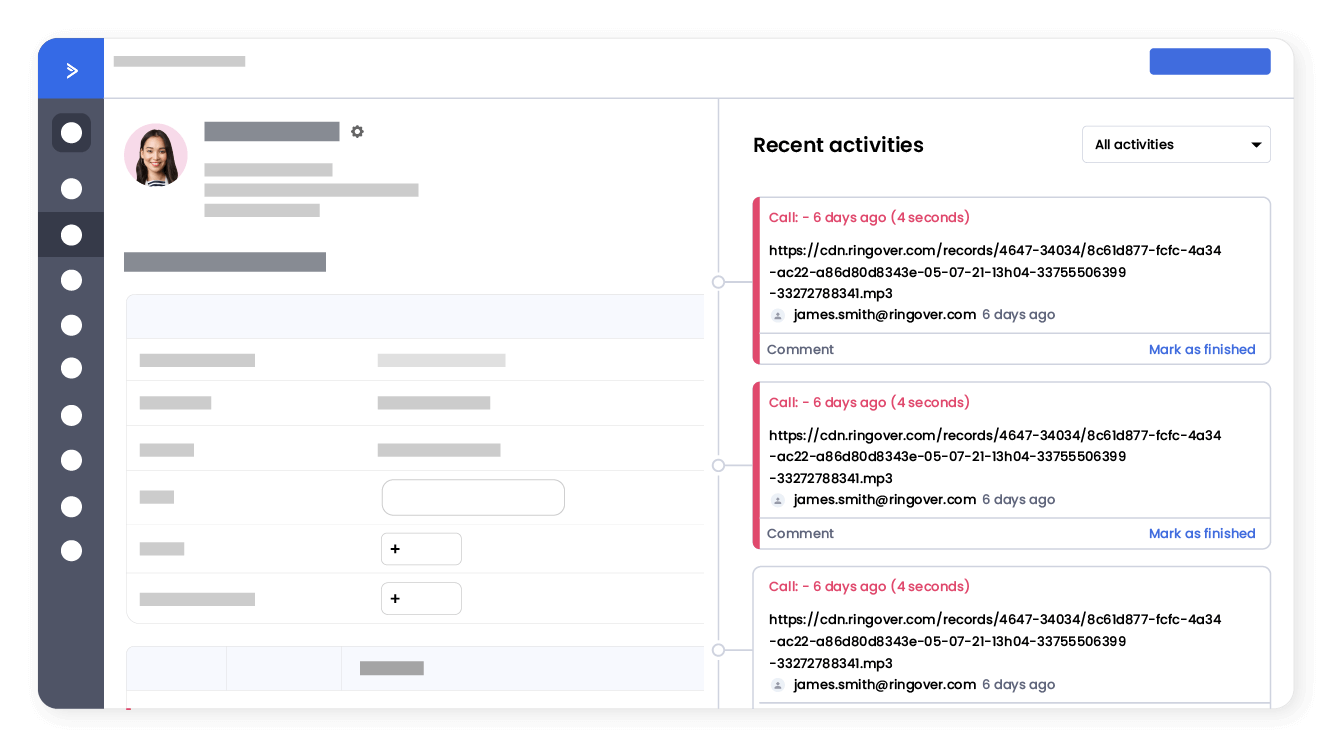 Easily follow up on your prospects