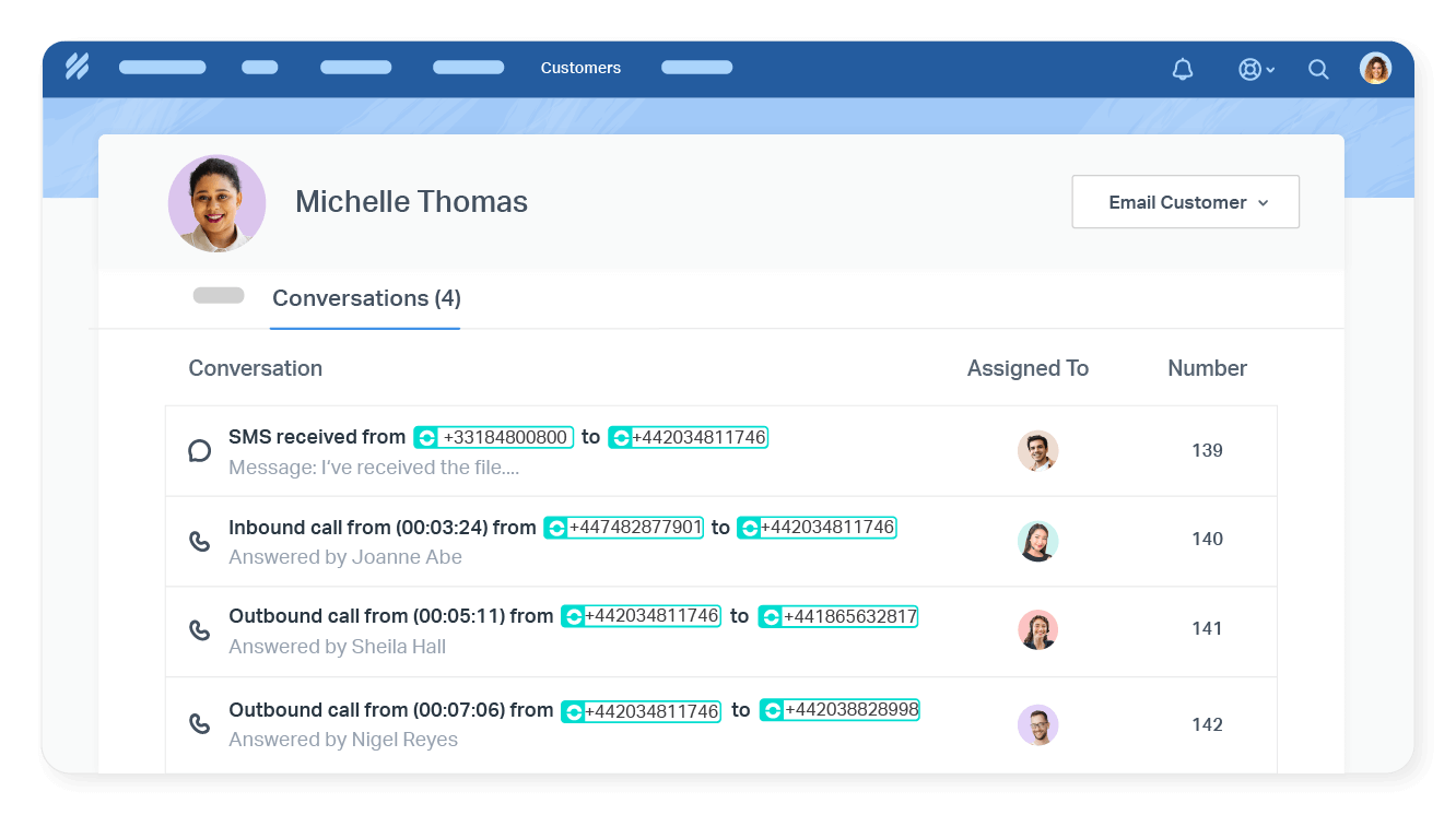 Save time with entering information