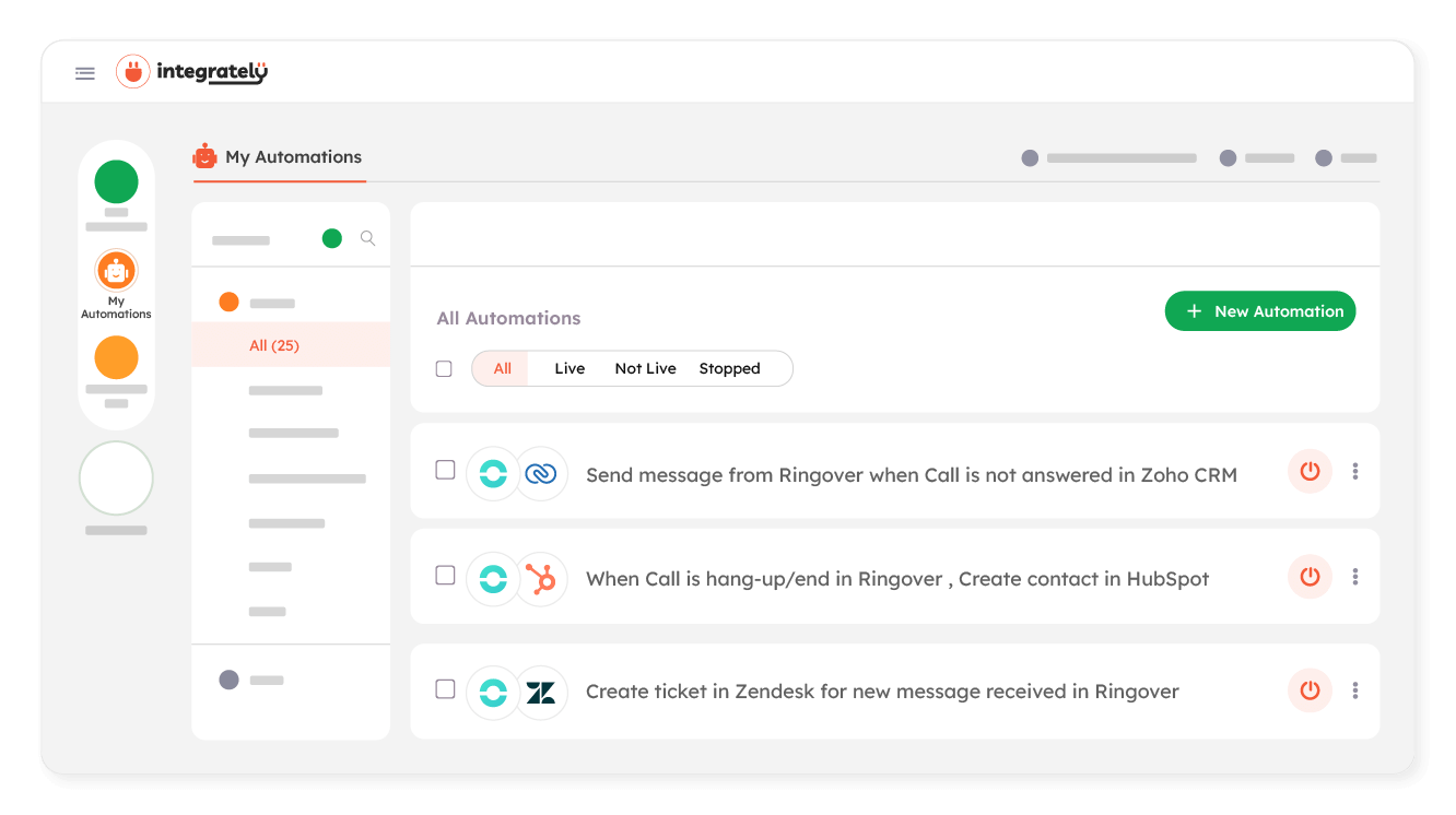 Automate your tasks in just a few clicks