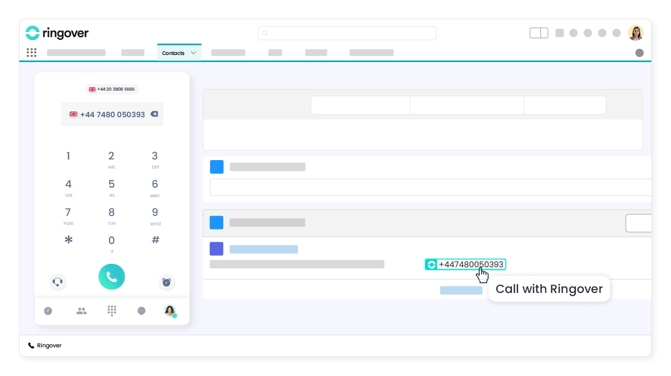 Call in 1 click from Salesforce