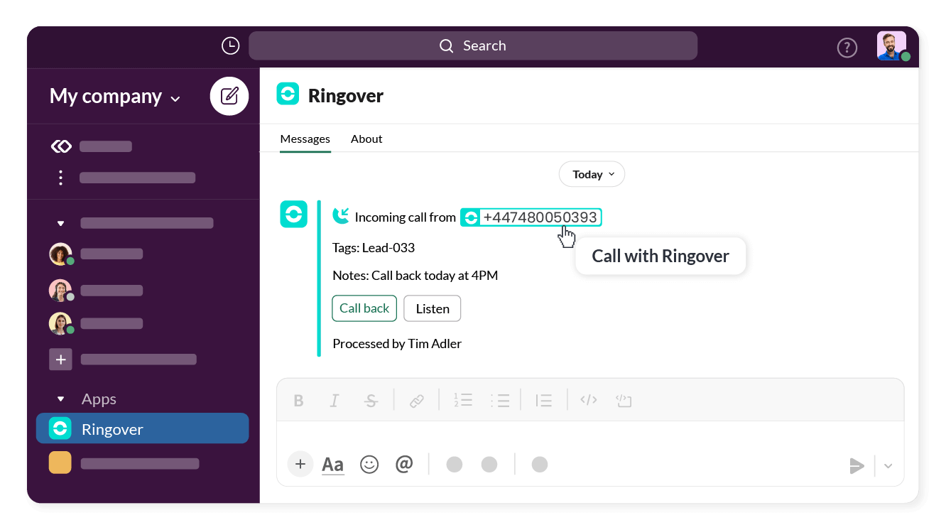 Never miss a call again