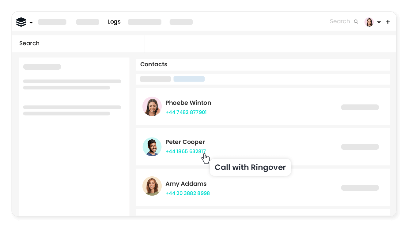 Call in 1 click from SugarCRM