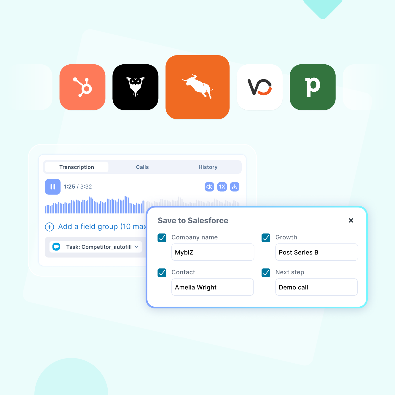 Forget manual data entry. Your CRM updates itself.