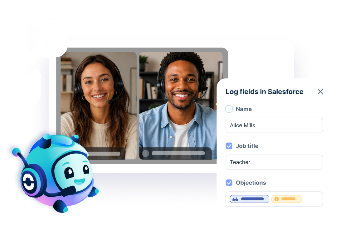 Your CRM stays up to date. Automatically.