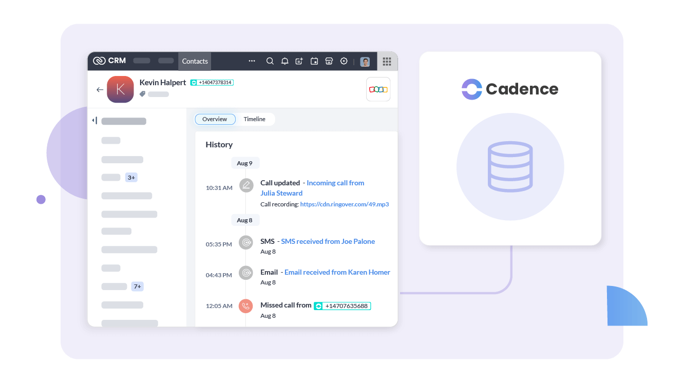 Keep track of your communications