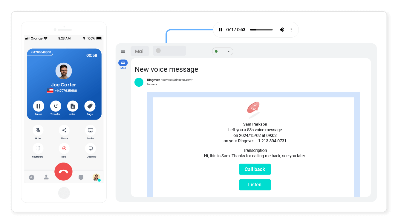Stay connected on the go