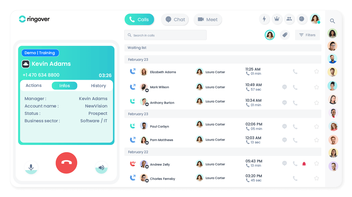 Handle your calls faster from Planhat