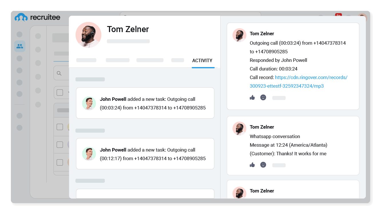 Find the history of all your exchanges
