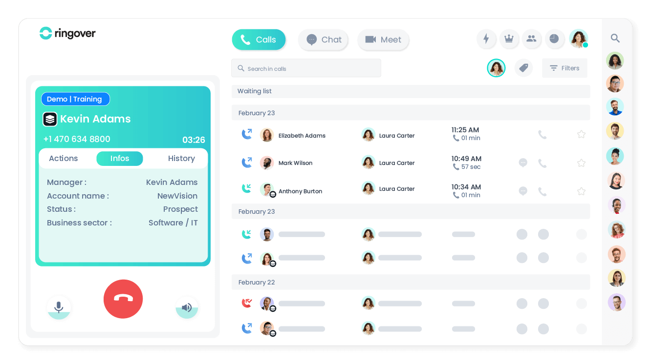 Handle all calls faster
