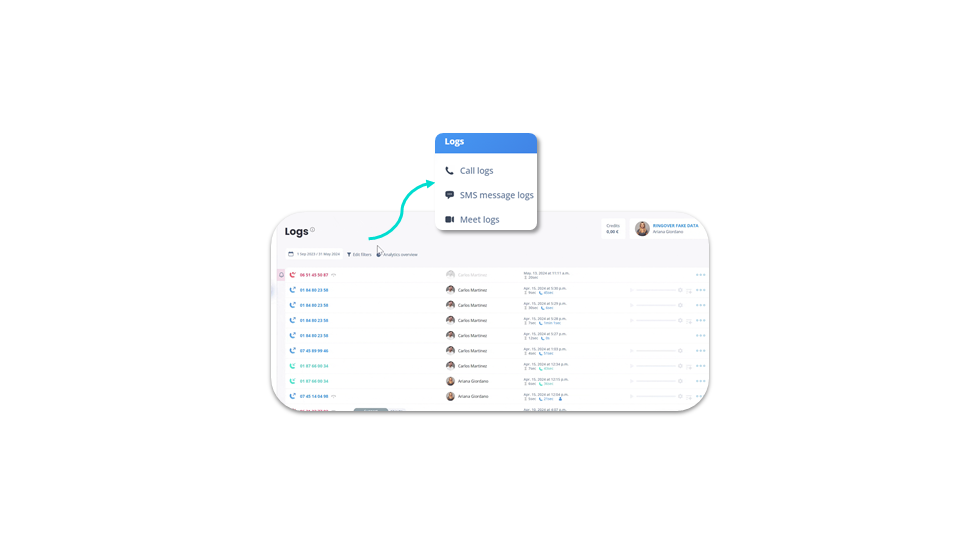 Call logs