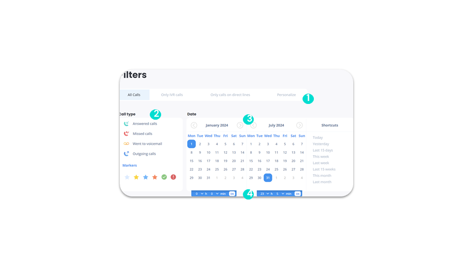 Tag filters