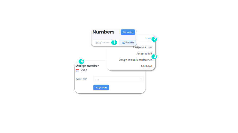 Assign a number