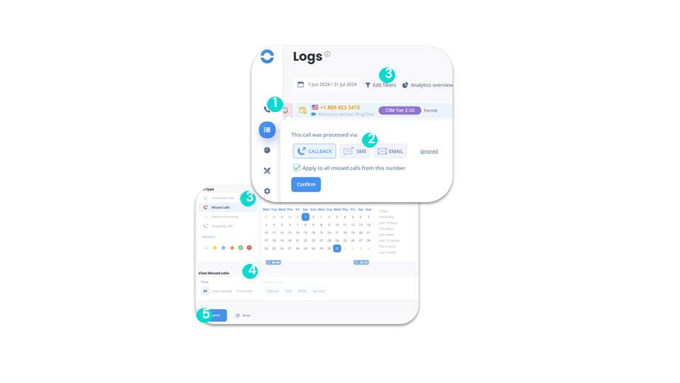 Handle missed calls from your IVR