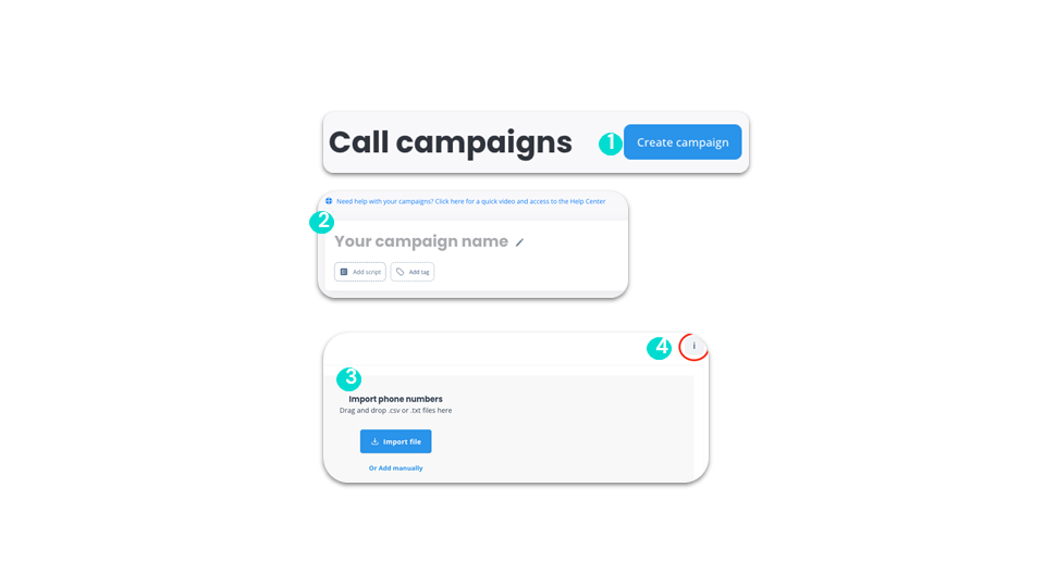 Create a call list (1)