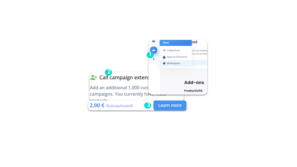 Call campaign extension