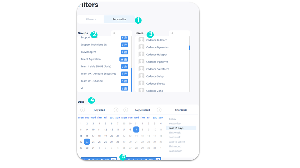 Filters - Snooze