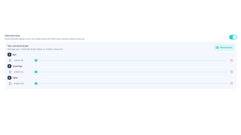 Creating Multiple Voicemail Messages (2)