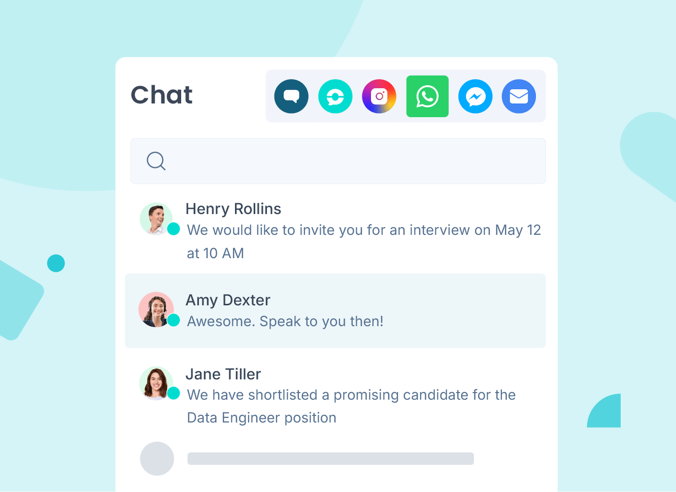 Omnichannel messaging