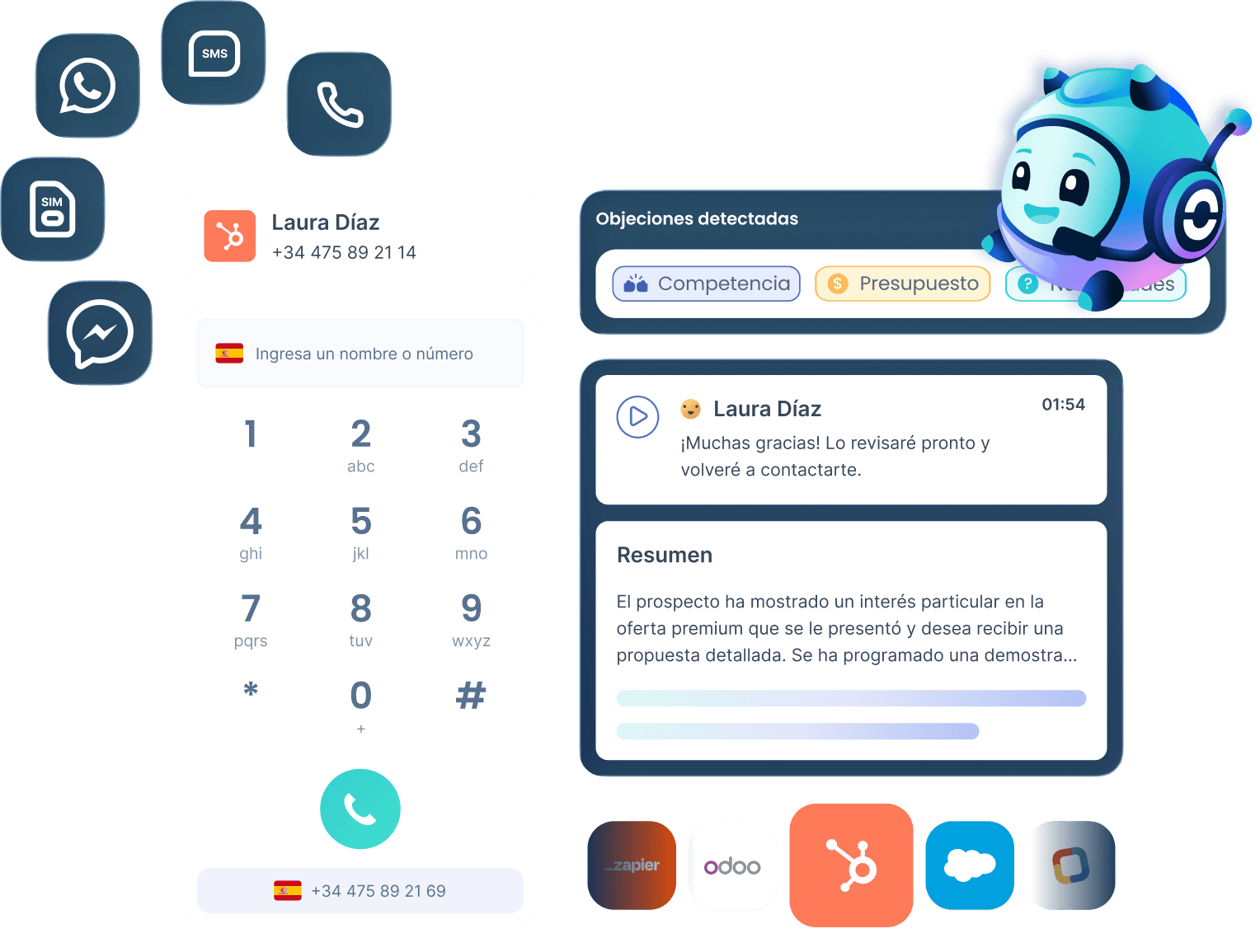 para ventas y reclutamiento