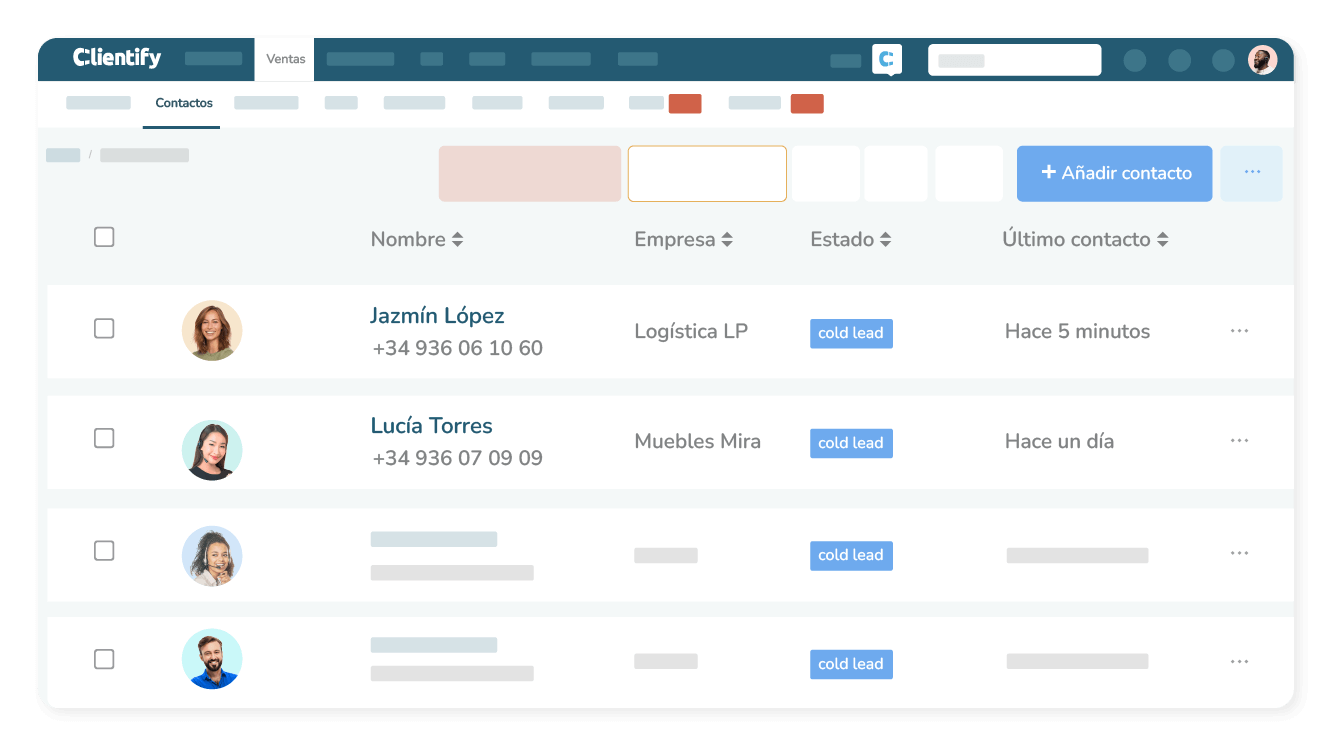 Sincroniza todos tus contactos