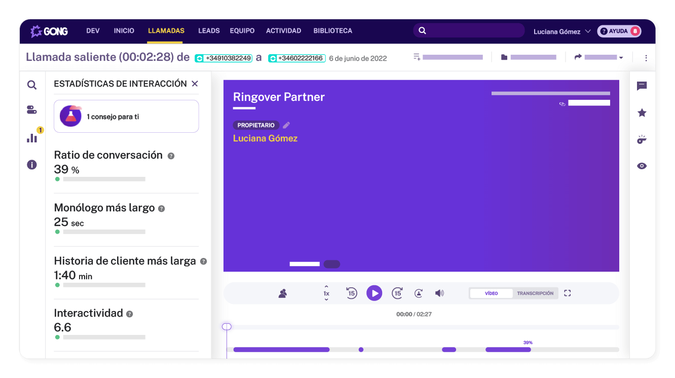 Mejora de la eficiencia de tu equipo comercial