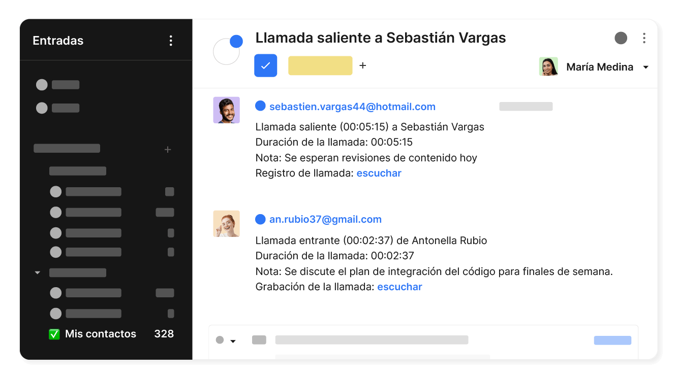Ahorra tiempo para introducir los datos