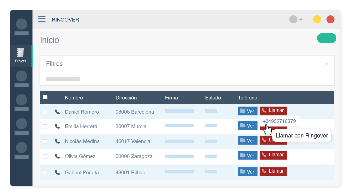 Llama a tus clientes con un clic desde OGGO Data