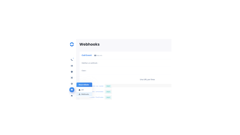 API y Webhook
