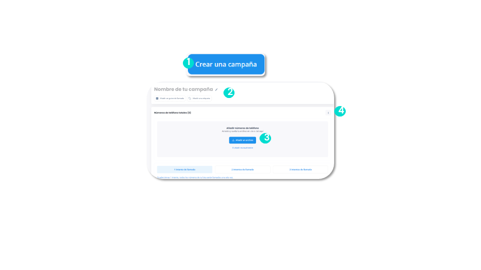 Crear una lista de llamadas (1)